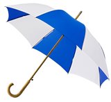 Falcone automatische paraplu - blauw/wit_