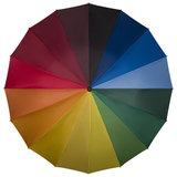 paraplu met regenboog design