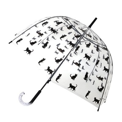 Doorzichtige paraplu poezen - Smati