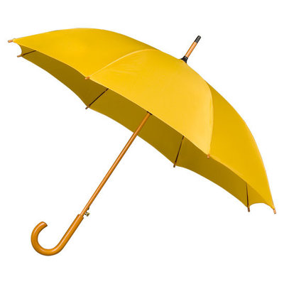 Luxe paraplu Donkergeel/lichtoranje