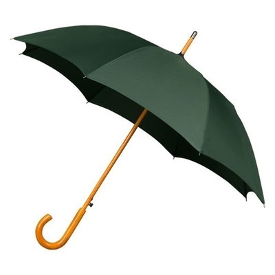 Luxe paraplu donker groen - windproof