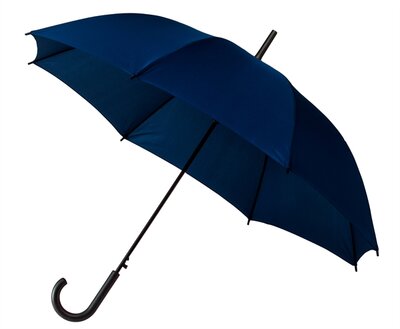 Golfparaplu donkerblauw met haak