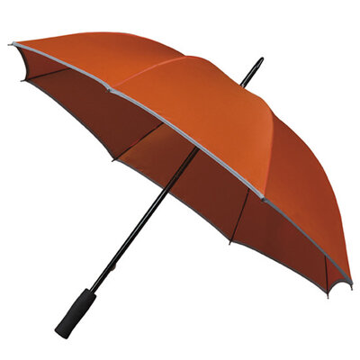 Golfparaplu met reflecterende rand - Oranje