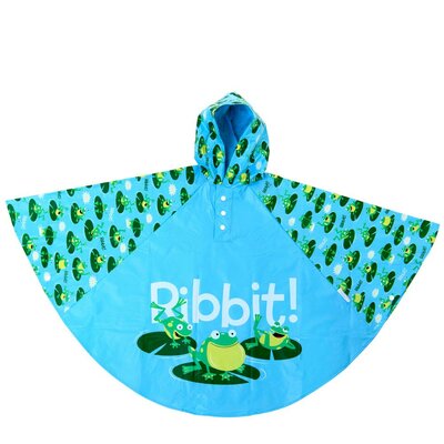 Bugzz kinder regenponcho Kikker