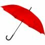 Golfparaplu met haak rood windproof en automaat