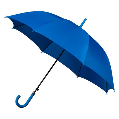 Golfparaplu met haak Blauw