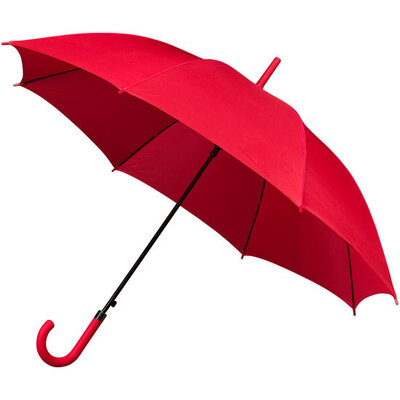 Golfparaplu met haak Rood