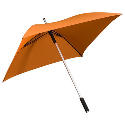 Vierkante paraplu oranje - ALL SQUARE