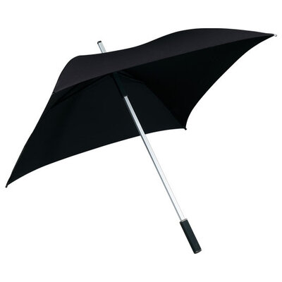 Vierkante paraplu zwart - ALL SQUARE